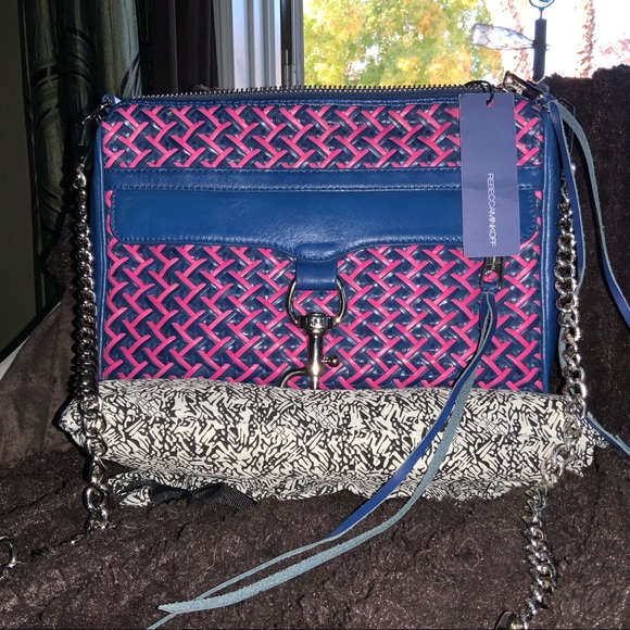 Rebecca Minkoff Large soft leather weave Crossbody - Picture 11 of 16